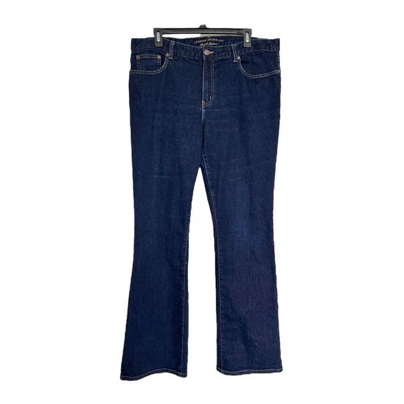 Lauren Jeans Co. Women’s‎ Blue High Rise Bootcut Jeans Size 14 - Picture 1 of 6